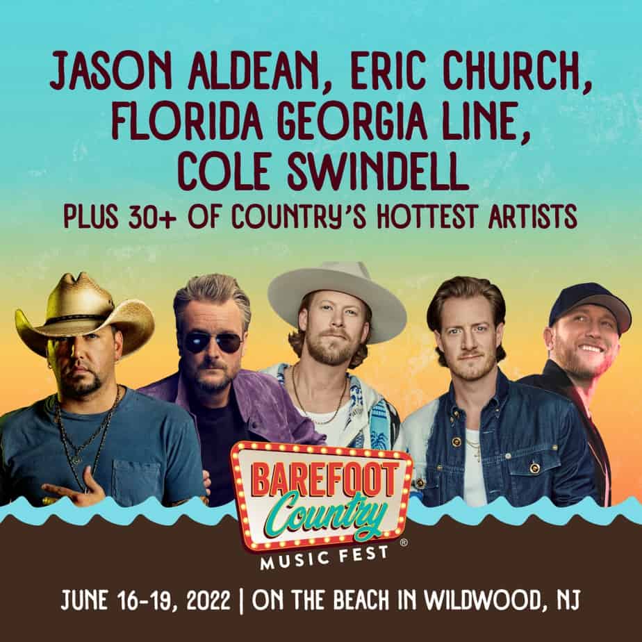 Barefoot Country Music Festival lineup