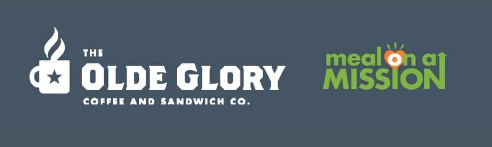 The Olde Glory & Meal on a Mission Logos