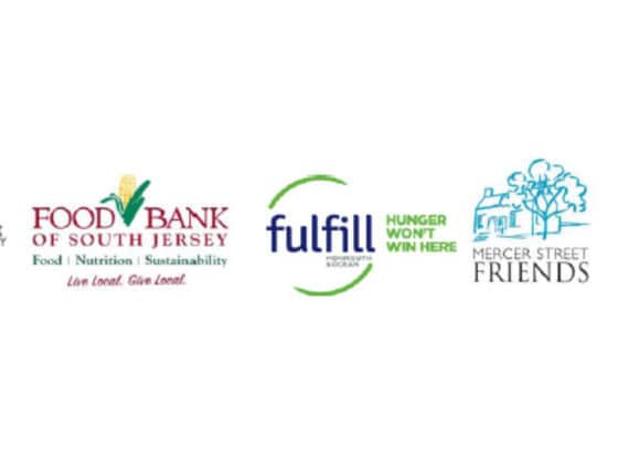 NJ Food Bank logos on a white background