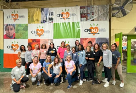 Women Fighting Hunger Volunteers at CFBNJ