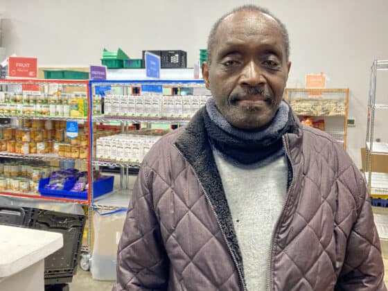 Michael at the Garfield Unity Pantry