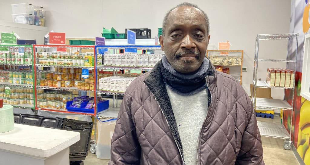 Michael at the Garfield Unity Pantry
